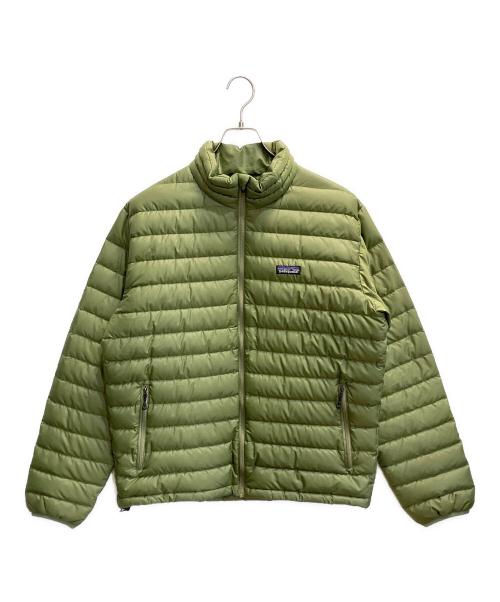 Patagonia（パタゴニア）Patagonia (パタゴニア) ダウンジャケット グリーン サイズ:Ｍの古着・服飾アイテム