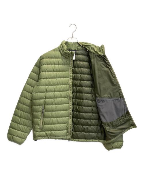 Patagonia（パタゴニア）Patagonia (パタゴニア) ダウンジャケット グリーン サイズ:Ｍの古着・服飾アイテム