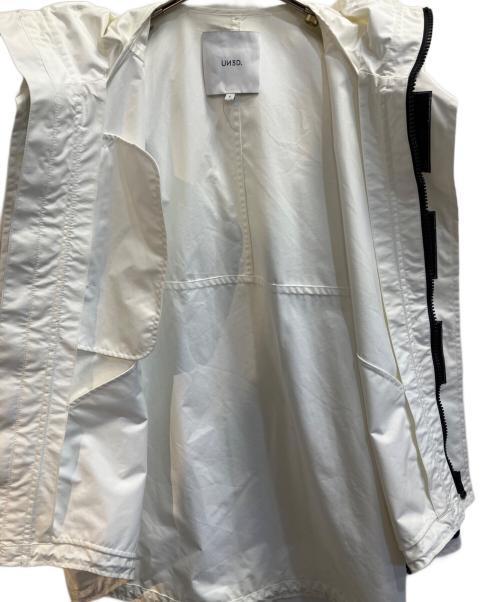 UN3D.（アンスリード）UN3D. (アンスリード) ナイロンジャケット アイボリー サイズ:FREEの古着・服飾アイテム