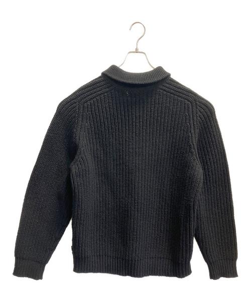 SUPREME（シュプリーム）Supreme (シュプリーム) Plaid Front Zip Sweater ブルー×ブラック×レッド サイズ:Lの古着・服飾アイテム