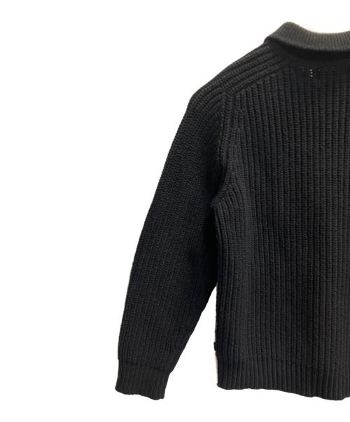 SUPREME（シュプリーム）Supreme (シュプリーム) Plaid Front Zip Sweater ブルー×ブラック×レッド サイズ:Lの古着・服飾アイテム