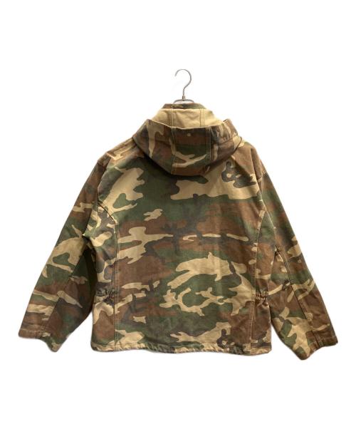 SUPREME（シュプリーム）Supreme (シュプリーム) Canvas Clip Jacket ベージュ×カーキ サイズ:XLの古着・服飾アイテム