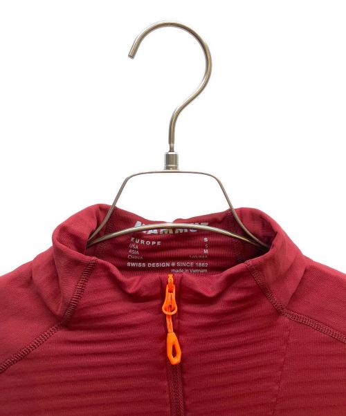 MAMMUT（マムート）MAMMUT (マムート) アコンカグア ライト ミッドレイヤー ジャケット レッド サイズ:Sの古着・服飾アイテム