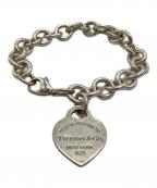 TIFFANY & Co.ティファニー）の古着「ハート タグ ブレスレット」｜シルバーカラー
