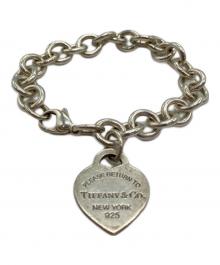 TIFFANY & Co.（ティファニー）の古着「ハート タグ ブレスレット」｜シルバーカラー