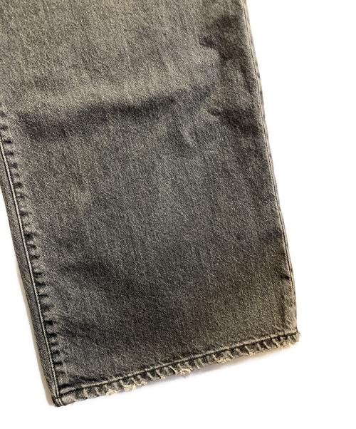 DAIRIKU（ダイリク）DAIRIKU (ダイリク) Skirt Docking Wide Denim Pants グレー サイズ:27（S）の古着・服飾アイテム