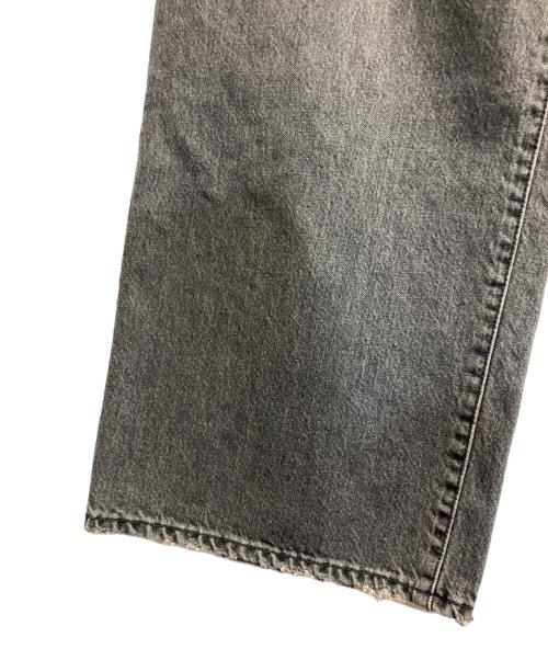 DAIRIKU（ダイリク）DAIRIKU (ダイリク) Skirt Docking Wide Denim Pants グレー サイズ:27（S）の古着・服飾アイテム