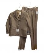 SUIT SELECT×Marzottoスーツセレクト×マルゾット）の古着「3釦段返りMARZOTTO」｜ブラウン
