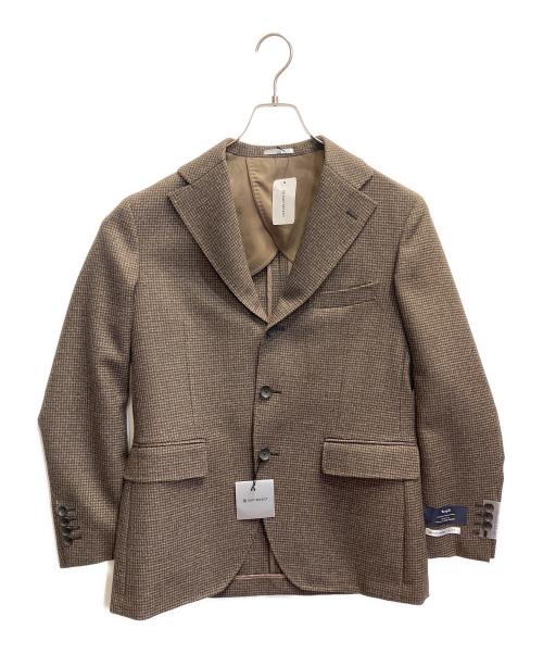 SUIT SELECT（スーツセレクト）SUIT SELECT (スーツセレクト) Marzotto (マルゾット) 3釦段返りMARZOTTO ブラウン サイズ:AB4の古着・服飾アイテム