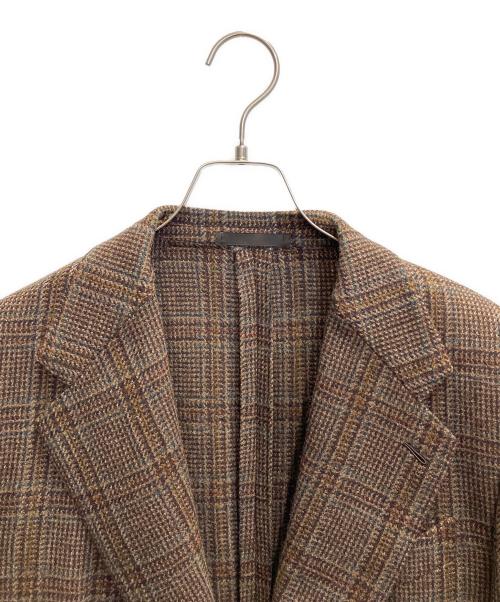 CARUSO（カルーゾ）CARUSO (カルーゾ) テーラードジャケット ブラウン サイズ:50の古着・服飾アイテム