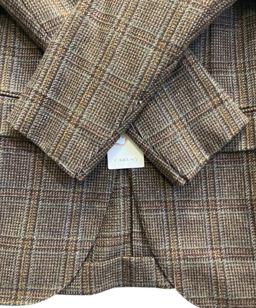 CARUSO（カルーゾ）CARUSO (カルーゾ) テーラードジャケット ブラウン サイズ:50の古着・服飾アイテム