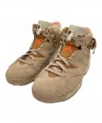NIKE×Travis Scottナイキ×トラヴィススコット）の古着「Air Jordan 6 British Khaki」｜ベージュ
