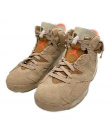 NIKE×Travis Scott（ナイキ×トラヴィススコット）の古着「 Air Jordan 6 British Khaki」｜ベージュ