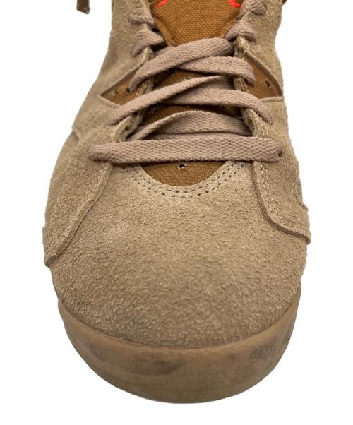 NIKE（ナイキ）NIKE (ナイキ) Travis Scott (トラヴィススコット)  Air Jordan 6 British Khaki ベージュ サイズ:26の古着・服飾アイテム