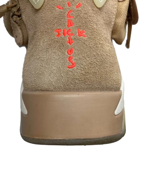 NIKE（ナイキ）NIKE (ナイキ) Travis Scott (トラヴィススコット)  Air Jordan 6 British Khaki ベージュ サイズ:26の古着・服飾アイテム