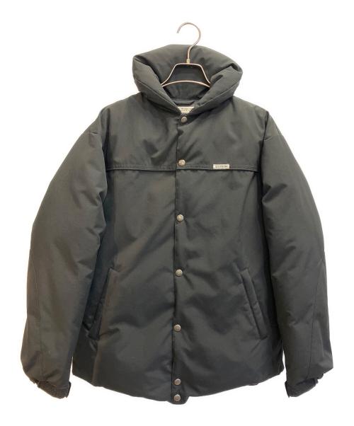 COOTIE PRODUCTIONS（クーティープロダクツ）COOTIE PRODUCTIONS (クーティープロダクツ) Weather Cloth Oversized Down Jacket ブラック サイズ:Sの古着・服飾アイテム