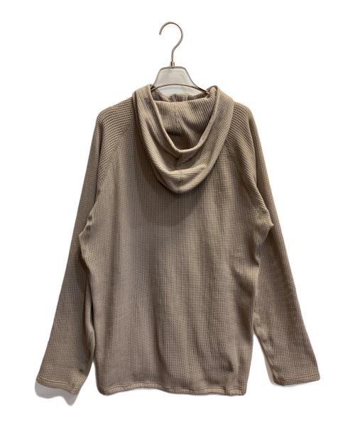HOUDINI（フーディニ）HOUDINI (フーディニ) ペースフロー フーディー ベージュ サイズ:Lの古着・服飾アイテム