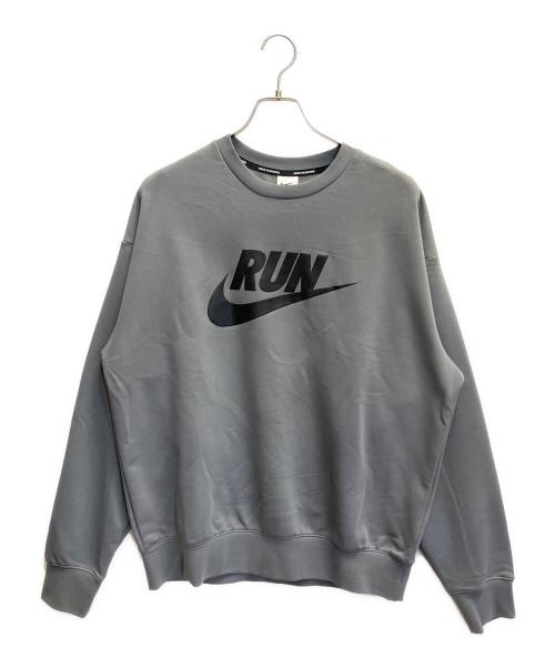 NIKE（ナイキ）NIKE (ナイキ) フリース ランニングクルー グレー サイズ:Lの古着・服飾アイテム