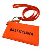 BALENCIAGAバレンシアガ）の古着「キャッシュキーリングカードケース」｜オレンジ