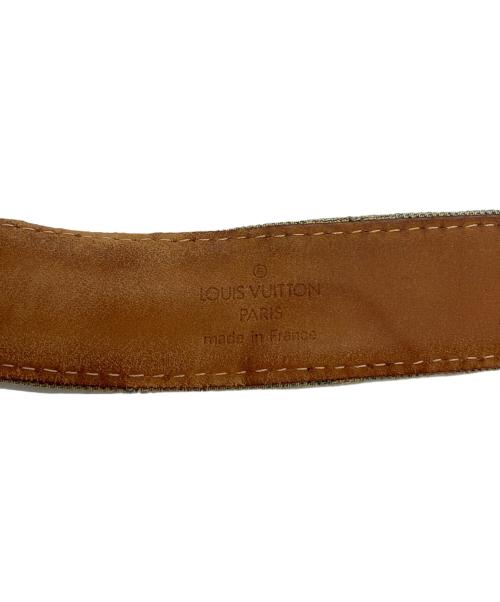 LOUIS VUITTON（ルイ ヴィトン）LOUIS VUITTON (ルイ ヴィトン) モノグラム・デニム サンチュール インディゴの古着・服飾アイテム