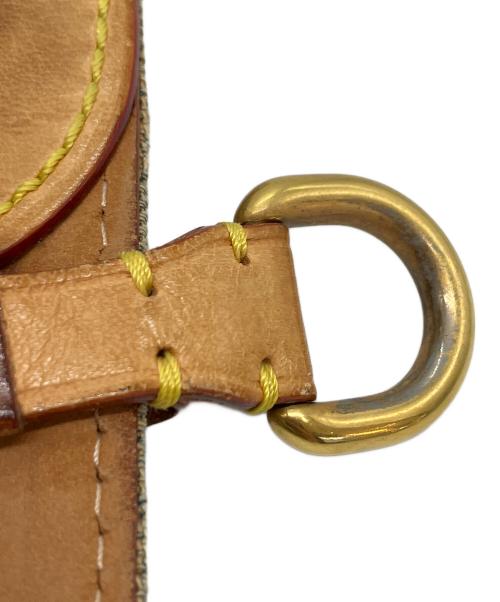 LOUIS VUITTON（ルイ ヴィトン）LOUIS VUITTON (ルイ ヴィトン) モノグラム・デニム サンチュール インディゴの古着・服飾アイテム