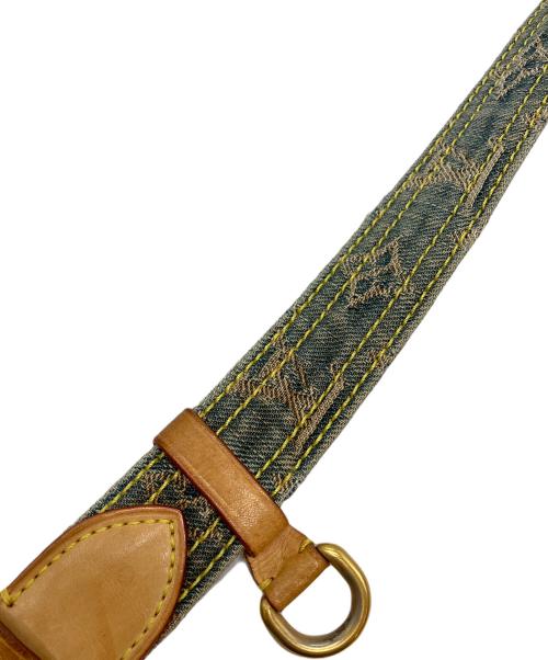 LOUIS VUITTON（ルイ ヴィトン）LOUIS VUITTON (ルイ ヴィトン) モノグラム・デニム サンチュール インディゴの古着・服飾アイテム