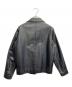 OLD GAP (オールドギャップ) レザージャケット ブラック サイズ:XXS：25000円