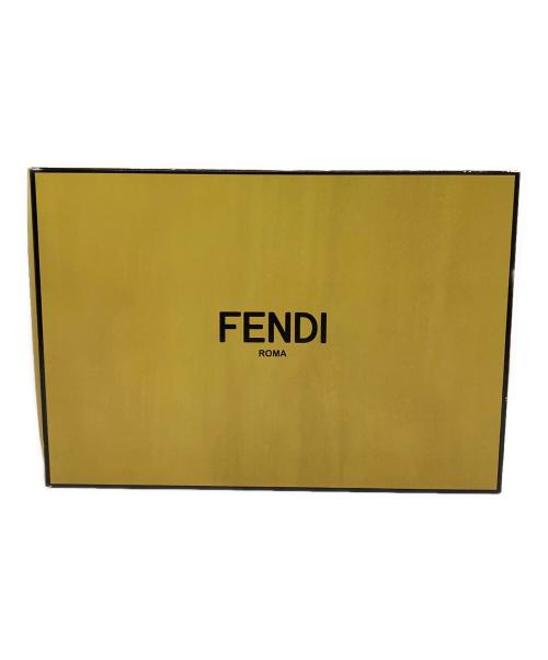 FENDI（フェンディ）FENDI (フェンディ) ローカットスニーカー イエロー×ブラック サイズ:不明の古着・服飾アイテム
