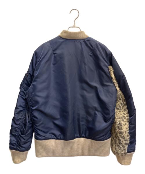 T.K GARMENT SUPPLY（ティーケーガーメントサプライ）T.K GARMENT SUPPLY (ティーケーガーメントサプライ) 切替ジャケット ネイビー サイズ:Lの古着・服飾アイテム