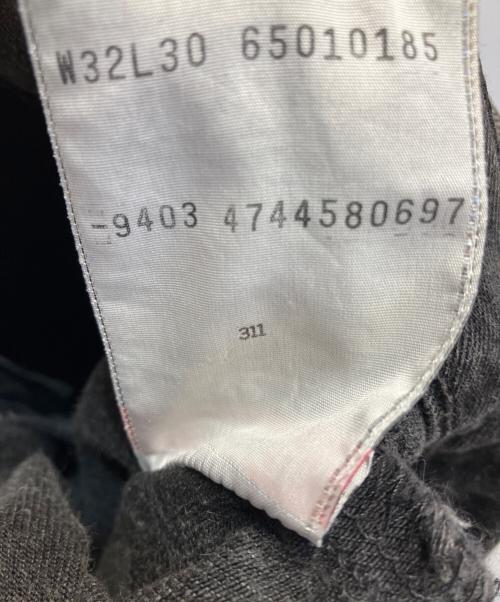 LEVI'S（リーバイス）LEVI'S (リーバイス) 後染めブラックデニム ブラック サイズ:W32×L30の古着・服飾アイテム