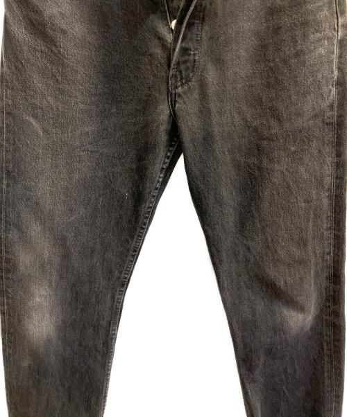 LEVI'S（リーバイス）LEVI'S (リーバイス) 後染めブラックデニム ブラック サイズ:W32×L30の古着・服飾アイテム