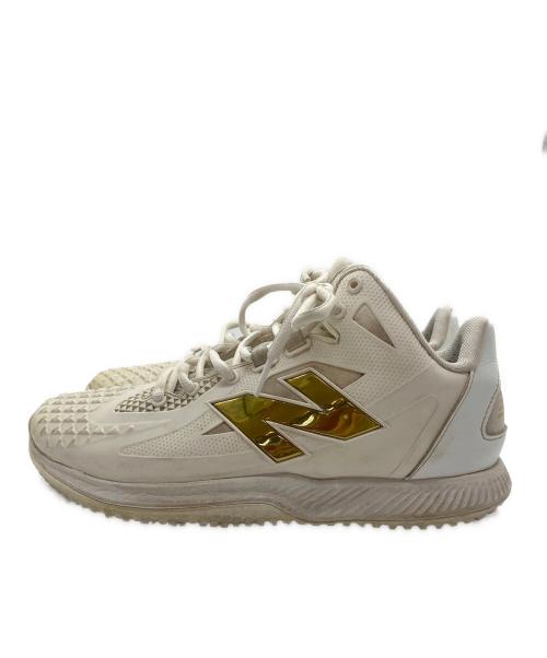 NEW BALANCE（ニューバランス）NEW BALANCE (ニューバランス) ローカットスニーカー ホワイト サイズ:25.5cmの古着・服飾アイテム
