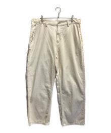 Carhartt WIP（カーハート ワーク イン プログレス）の古着「パンツ」｜ベージュ