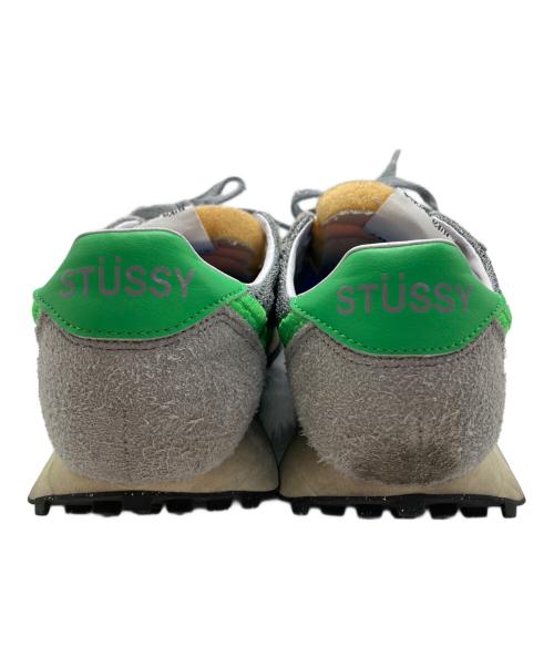 NIKE（ナイキ）NIKE (ナイキ) stussy (ステューシー) LD-1000 SP Stussy Particle Grey ライトグレー×グリーン サイズ:27ｃｍの古着・服飾アイテム