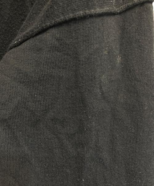 MM6 Maison Margiela（エムエムシックスメゾンマルジェラ）MM6 Maison Margiela (エムエムシックスメゾンマルジェラ) 薄手カーディガン ブラック サイズ:XSの古着・服飾アイテム