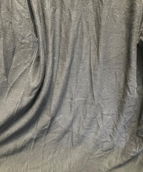 MM6 Maison Margiela（エムエムシックスメゾンマルジェラ）MM6 Maison Margiela (エムエムシックスメゾンマルジェラ) 薄手カーディガン ブラック サイズ:XSの古着・服飾アイテム