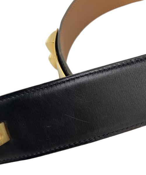 HERMES（エルメス）HERMES (エルメス) コリエ・ド・シアン ブラックの古着・服飾アイテム