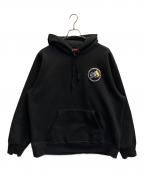 SUPREME×Duck Down Recordsシュプリーム×ダックダウンレコード）の古着「プルオーバーパーカー」｜ブラック