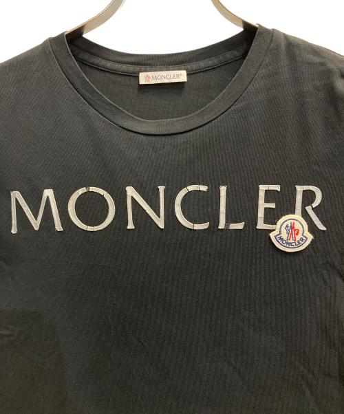 MONCLER（モンクレール）MONCLER (モンクレール) 半袖Tシャツ ブラック サイズ:Sの古着・服飾アイテム