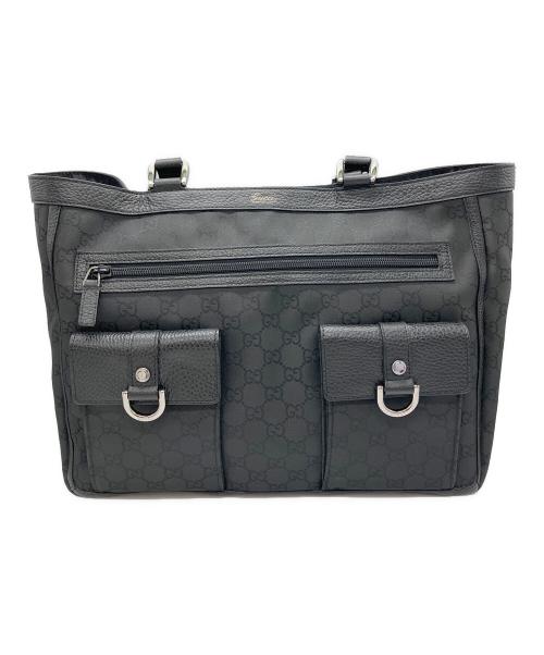 GUCCI（グッチ）GUCCI (グッチ) トートバッグ ブラックの古着・服飾アイテム