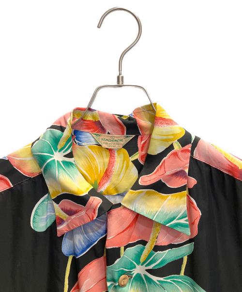 Sun Surf（サンサーフ）Sun Surf (サンサーフ) アロハシャツ ブラック サイズ:Lの古着・服飾アイテム