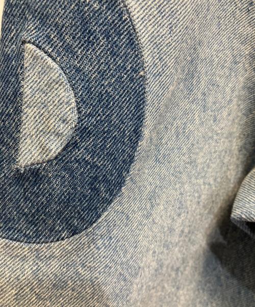 SUPREME（シュプリーム）SUPREME (シュプリーム) Inset Logo Denim Trucker Jacket ブルー サイズ:Lの古着・服飾アイテム