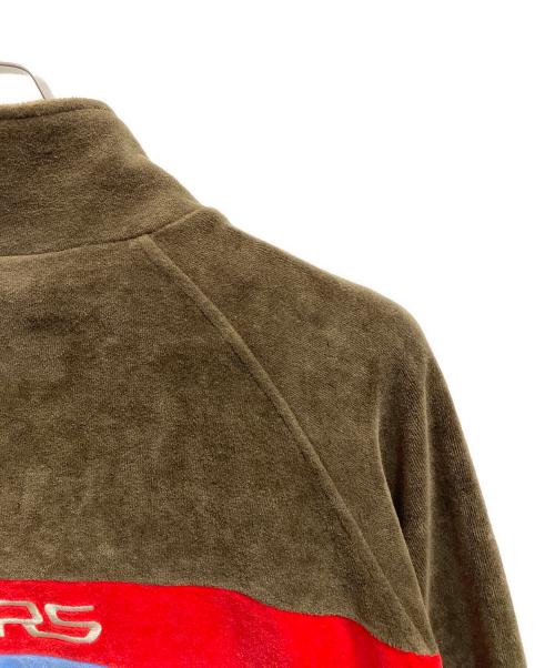 SUPREME（シュプリーム）SUPREME (シュプリーム) MARTINE ROSE (マーティン・ローズ) Velour Track Jacket ブラウン サイズ:XLの古着・服飾アイテム