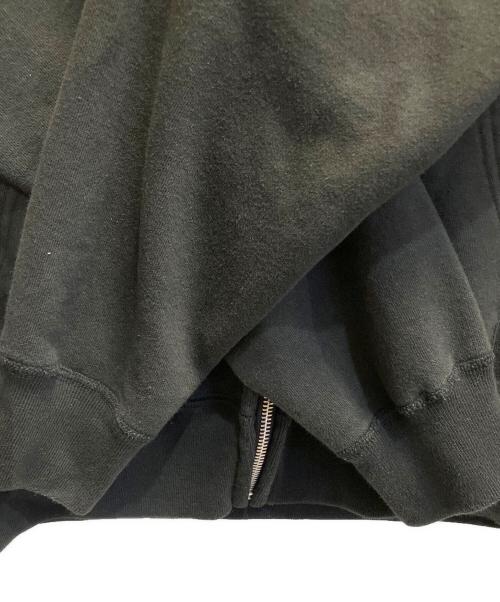 XOGUL（ソグル）XOGUL (ソグル) Eyeleted logo Hoodie ブラック サイズ:Mの古着・服飾アイテム