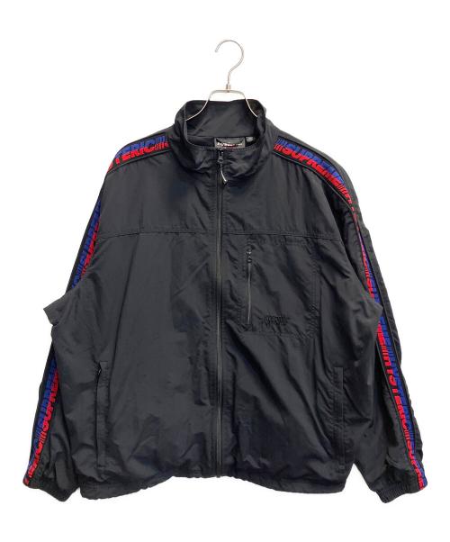 SUPREME（シュプリーム）SUPREME (シュプリーム) Hysteric Glamour (ヒステリックグラマー) トラックジャケット ブラック サイズ:Lの古着・服飾アイテム