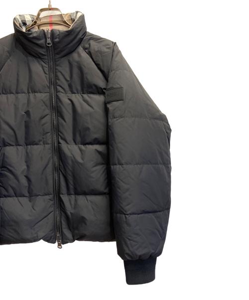 BURBERRY LONDON（バーバリーロンドン）BURBERRY LONDON (バーバリーロンドン) リバーシブルダウンジャケット ブラック サイズ:Lの古着・服飾アイテム