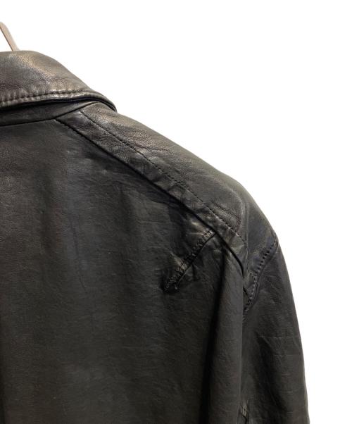 NEIL BARRETT（ニールバレット）NEIL BARRETT (ニールバレット) マルチポケットレザージャケット ブラック サイズ:Ｍの古着・服飾アイテム