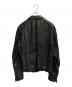 NEIL BARRETT (ニールバレット) マルチポケットレザージャケット ブラック サイズ:Ｍ：30000円