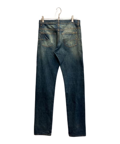 DIOR HOMME（ディオール オム）DIOR HOMME (ディオール オム) スパイダーデニムパンツ インディゴ サイズ:32の古着・服飾アイテム