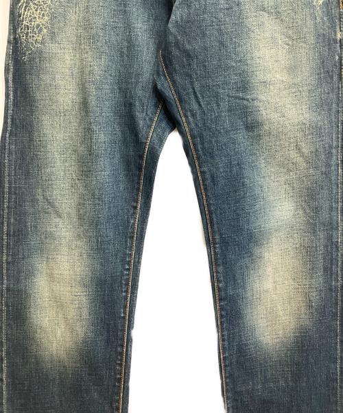 DIOR HOMME（ディオール オム）DIOR HOMME (ディオール オム) スパイダーデニムパンツ インディゴ サイズ:32の古着・服飾アイテム